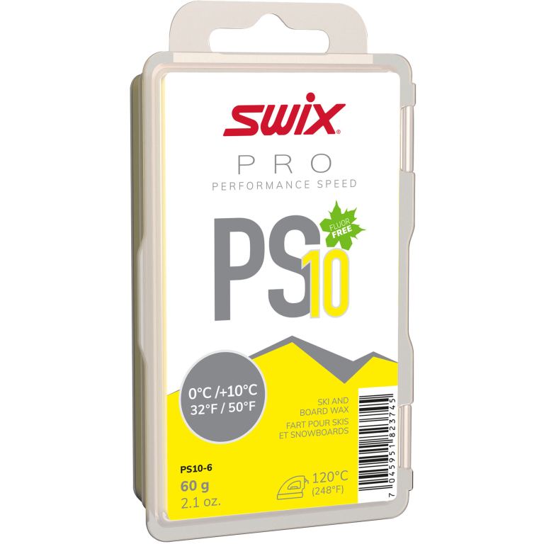 Swix PS10-6 vosk skluz.Pure Speed, 0/+10°C