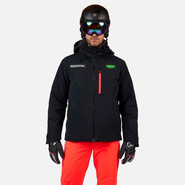 Rossignol HERO BLACKSIDE INSULATED JKT-BLACK
