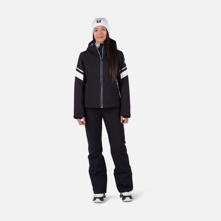 Rossignol W STRAWPILE JKT-BLACK