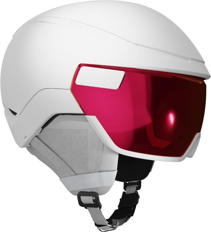 Atomic REVENT GT AMID VISOR HD White heather
