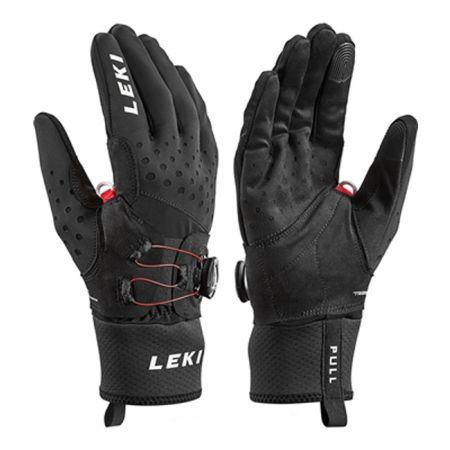 Leki Trigger shark boa, black